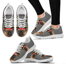 Load image into Gallery viewer, Brussels Griffon Halloween Print Running Shoes For Kids-Free Shipping