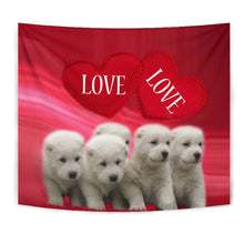 Load image into Gallery viewer, Central Asian Shepherd Puppies Print Tapestry-Free Shipping
