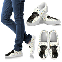 Load image into Gallery viewer, Cane Corso Dog Print Slip Ons For Women-Express Shipping