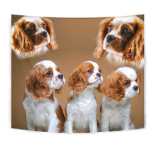 Load image into Gallery viewer, Cute Cavalier King Charles Spaniel Print Tapestry-Free Shipping