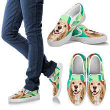 Load image into Gallery viewer, Cocker Spaniel Print Slip Ons For Women-Express Shipping