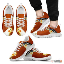Load image into Gallery viewer, Cockatiel Parrot Print Running Shoes For Men-Free Shipping