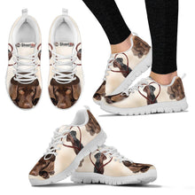 Load image into Gallery viewer, Cute Chocolate Labrador Print Running Shoes For Women-Free Shipping- For 24 Hours Only