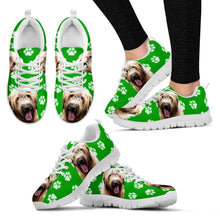 Load image into Gallery viewer, Briard Dog Print (Black/White) Running Shoes For Women-Express Shipping