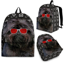 Load image into Gallery viewer, Affenpinscher Dog Print Backpack-Express Shipping