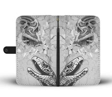 Load image into Gallery viewer, Burmese Python Print Wallet Case-Free Shipping