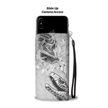 Load image into Gallery viewer, Burmese Python Print Wallet Case-Free Shipping