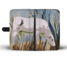 Load image into Gallery viewer, Chianina Cattle (Cow) Print Wallet Case-Free Shipping