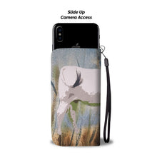 Load image into Gallery viewer, Chianina Cattle (Cow) Print Wallet Case-Free Shipping