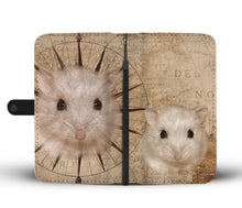 Load image into Gallery viewer, Cute Campbell's Dwarf Hamster Print Wallet Case-Free Shipping