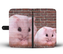 Load image into Gallery viewer, Cute Chinese Hamster Print Wallet Case-Free Shipping