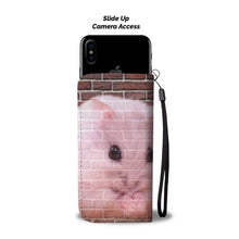 Load image into Gallery viewer, Cute Chinese Hamster Print Wallet Case-Free Shipping