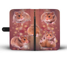 Load image into Gallery viewer, Cute Djungarian Hamster Print Wallet Case-Free Shipping