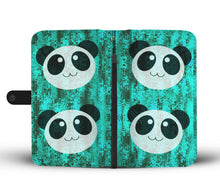 Load image into Gallery viewer, Cartoonized Panda Print Wallet Case-Free Shipping