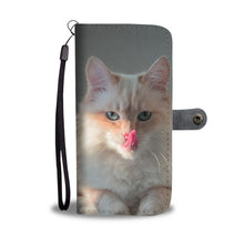 Load image into Gallery viewer, Cute Birman Cat Print Wallet Case-Free Shipping