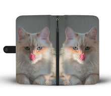 Load image into Gallery viewer, Cute Birman Cat Print Wallet Case-Free Shipping