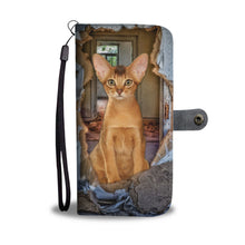 Load image into Gallery viewer, xyzAbyssinian Cat 3D Print Wallet Case-Free Shipping