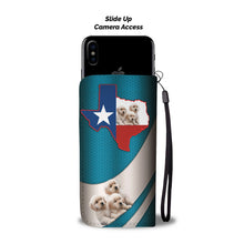 Load image into Gallery viewer, Cute Golden Retriever Puppies Print Wallet Case-Free Shipping-TX State
