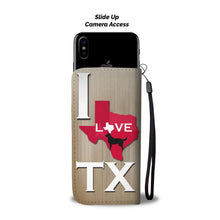 Load image into Gallery viewer, Cute Golden Retriever Dog Print Wallet Case-Free Shipping-TX State
