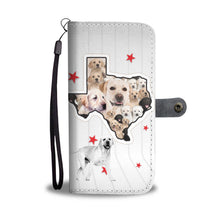 Load image into Gallery viewer, Cute Labrador Retriever Print Wallet Case-Free Shipping-TX State