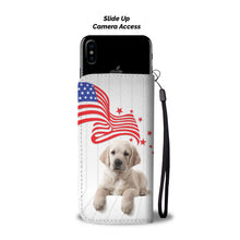 Load image into Gallery viewer, Cute Labrador Retriever Print Wallet Case-Free Shipping-TX State