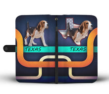 Load image into Gallery viewer, Cute Beagle Print Wallet Case-Free Shipping-TX State