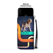 Load image into Gallery viewer, Cute Beagle Print Wallet Case-Free Shipping-TX State