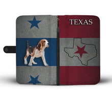 Load image into Gallery viewer, Cute Beagle Dog Print Wallet Case-Free Shipping-TX State