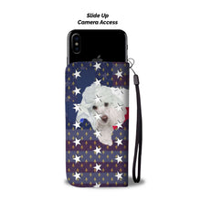 Load image into Gallery viewer, Cute Poodle Dog Print Wallet Case-Free Shipping-TX State
