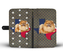 Load image into Gallery viewer, Cute Pomeranian Dog Print Wallet Case-Free Shipping-TX State