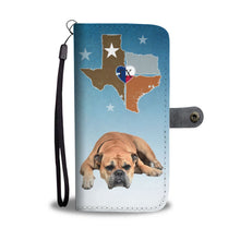 Load image into Gallery viewer, Bullmastiff Dog Print Wallet Case-Free Shipping-TX State