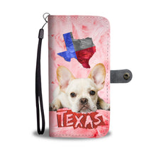 Load image into Gallery viewer, Cute French Bulldog Print Wallet Case-Free Shipping- TX State