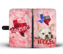 Load image into Gallery viewer, Cute French Bulldog Print Wallet Case-Free Shipping- TX State