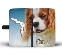 Load image into Gallery viewer, Cavalier King Charles Spaniel Print Wallet Case-Free Shipping-FL State