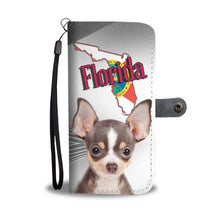 Load image into Gallery viewer, Chihuahua Dog Print Wallet Case-Free Shipping-FL State