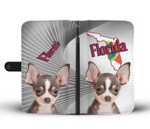 Load image into Gallery viewer, Chihuahua Dog Print Wallet Case-Free Shipping-FL State