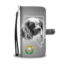 Load image into Gallery viewer, Cute Cavalier King Charles Spaniel Print Wallet Case- Free Shipping-Nv State
