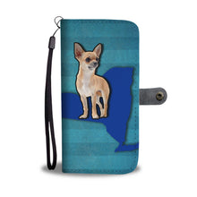 Load image into Gallery viewer, Chihuahua Dog Print Wallet Case-Free Shipping-NY State