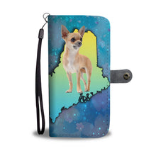 Load image into Gallery viewer, Chihuahua Dog Print Wallet Case-Free Shipping-ME State