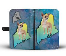 Load image into Gallery viewer, Chihuahua Dog Print Wallet Case-Free Shipping-ME State