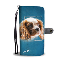 Load image into Gallery viewer, Cute Cavalier King Charles Spaniel Print Wallet Case-Free Shipping-AZ State