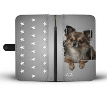 Load image into Gallery viewer, Chihuahua Print Wallet Case-Free Shipping-AZ State