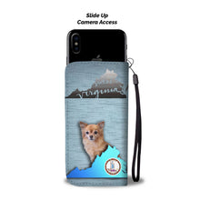 Load image into Gallery viewer, Chihuahua Dog Print Wallet Case-Free Shipping-VA State