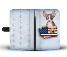 Load image into Gallery viewer, Chihuahua Dog Print Wallet Case-Free Shipping-WA State