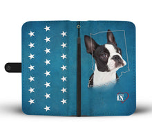 Load image into Gallery viewer, Boston Terrier Print Wallet Case- Free Shipping-IN State