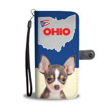 Load image into Gallery viewer, Chihuahua Print Wallet Case-Free Shipping-OH State