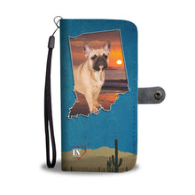 Load image into Gallery viewer, Cute French Bulldog Print Wallet Case-Free Shipping- IN State