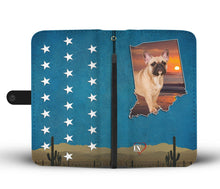 Load image into Gallery viewer, Cute French Bulldog Print Wallet Case-Free Shipping- IN State