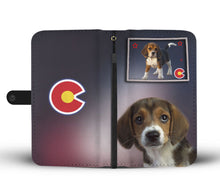 Load image into Gallery viewer, Cute Beagle Print Wallet Case-Free Shipping-CO State