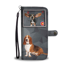Load image into Gallery viewer, Cute Basset Hound Print Wallet Case-Free Shipping-CO State
